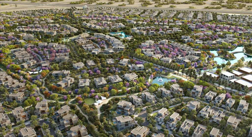 The Acres external view